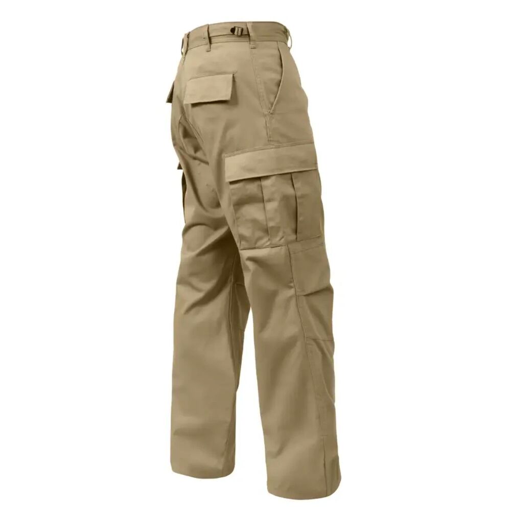 Rothco 7901 Tan BDU Tactical Cargo Pants Men's Size Small Khaki Combat Surplus